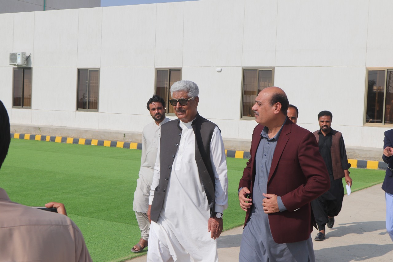 Lt Gen Qadir Baloch Visit