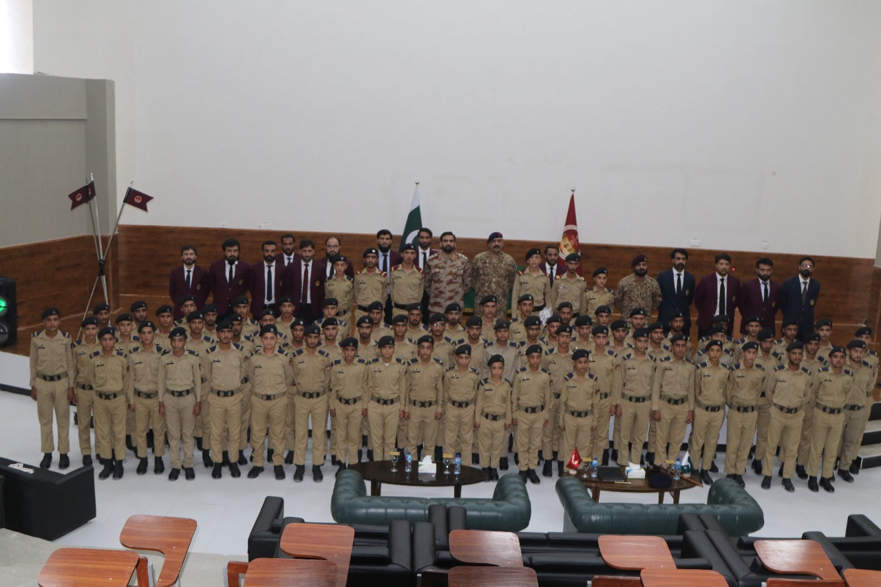 Cadets in Formation